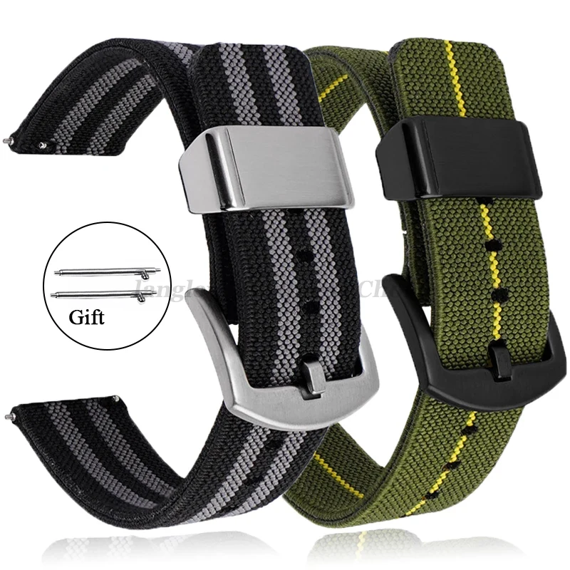 Watch Band Connector - Nylon Watch Band 20mm 22mm Bracelet