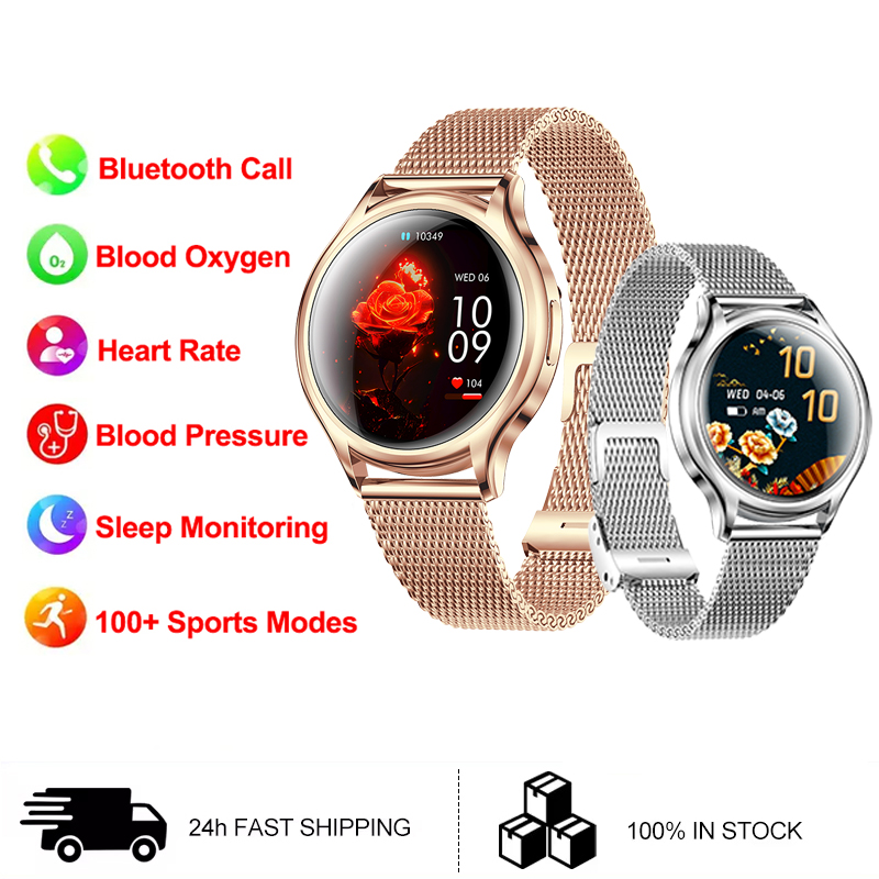 Smartwatch Face - 1.27 inch Women Smart Watch Bluetooth