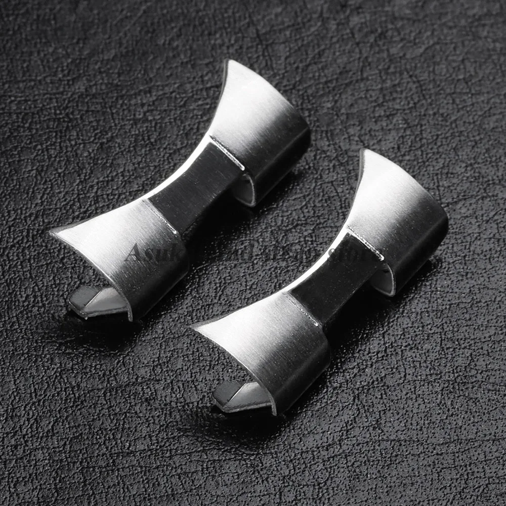 2pcs 12/14/16/18/19/20/22/24mm - Watch Band Connector 评论和价格