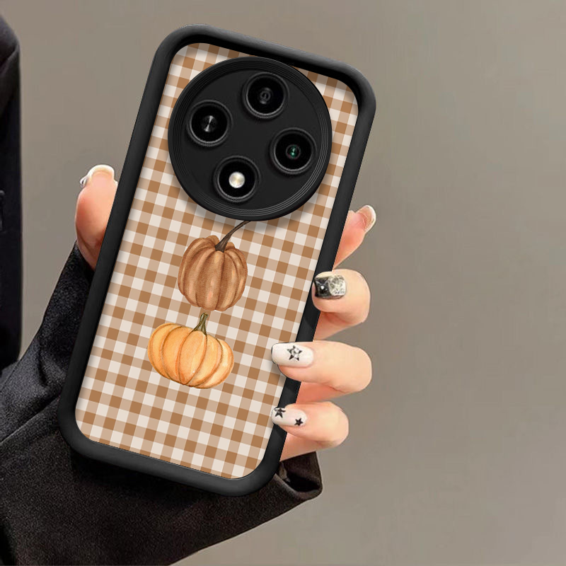 Cartoon  Autumn Pumpkin Grid P - Oppo Reno 12 评论和价格