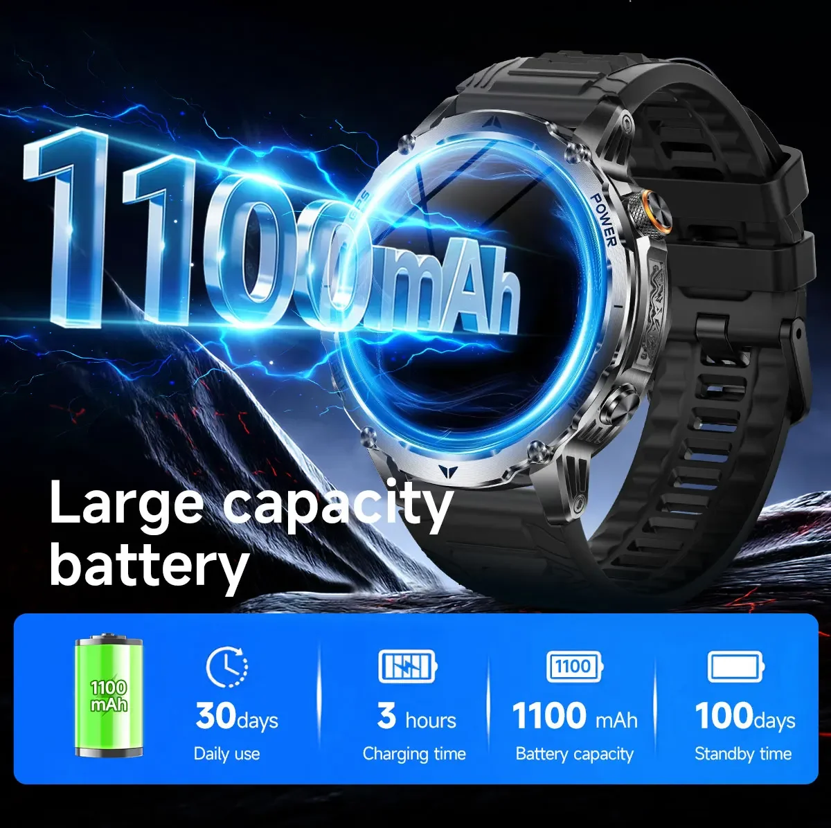 T-Rex 3 Military Grade Smartwa - Smartwatch M Active 评论和价格