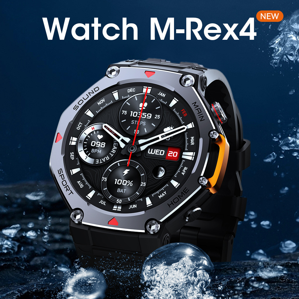 M REX4 Smart Sports Health Wat - Smartwatch M Active 评论和价格
