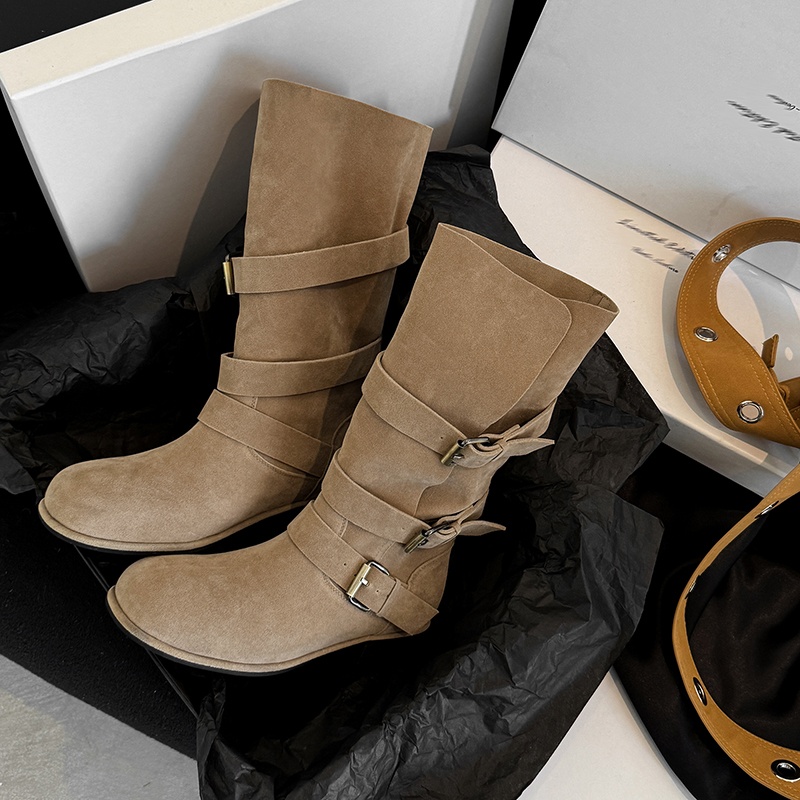 Woman Boots Cowgirls Western B - Leather Classic Strap 评论和价格