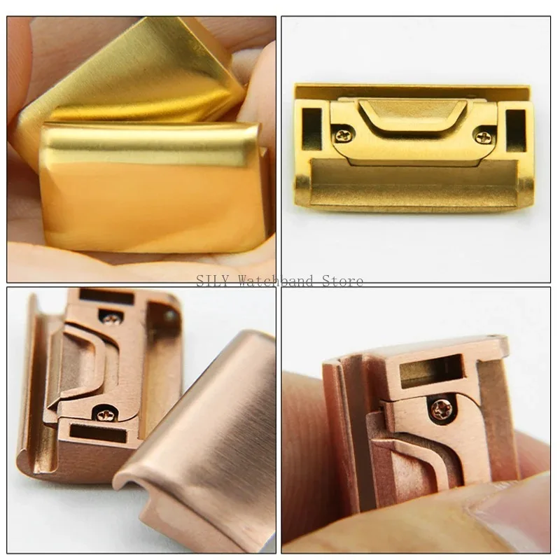 2PCS  Quick-Fit Metal Bands Co - Watch Band Connector 评论和价格