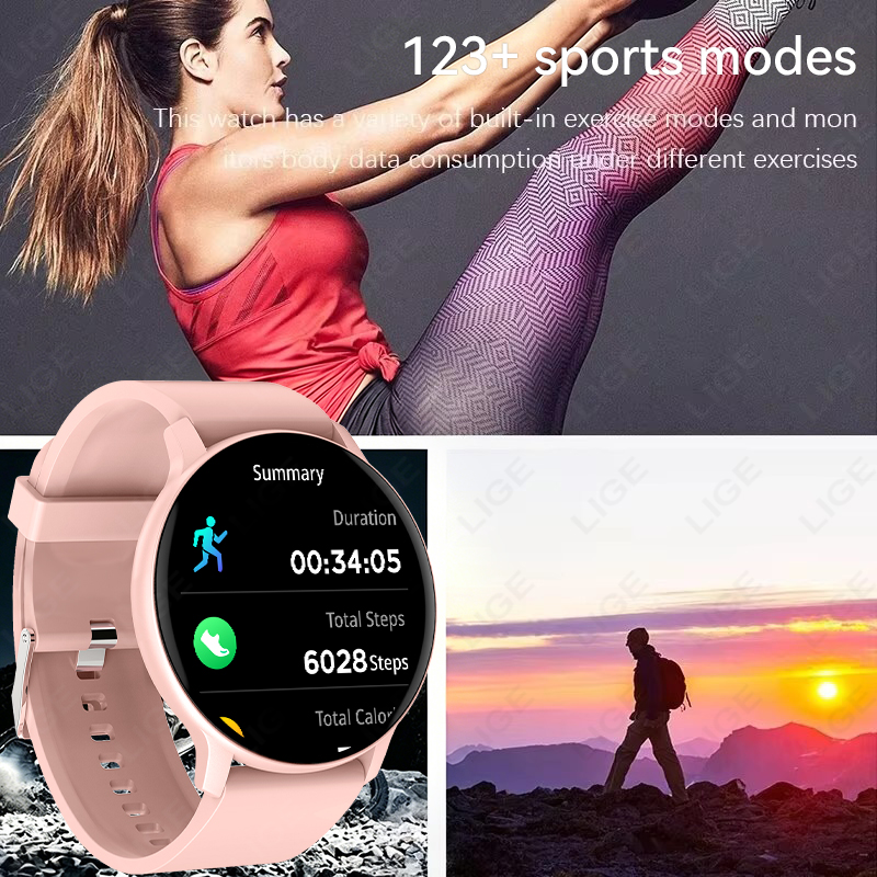 LIGE 2026 Smart Watch DIY Watc - Smartwatch Face 评论和价格