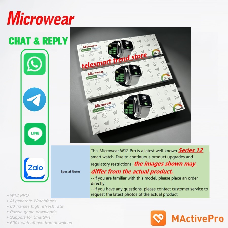 Latest W12 Pro Smart Watch S12 - Smartwatch M Active 评论和价格